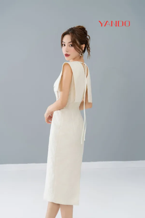 Saphira Dress White