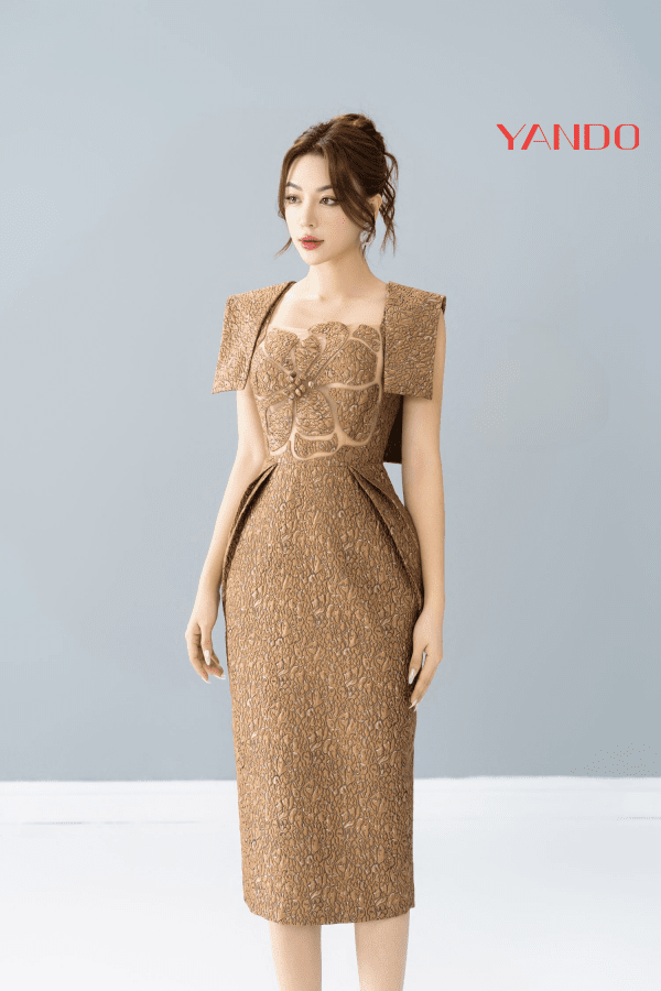 Saphira Dress Beige